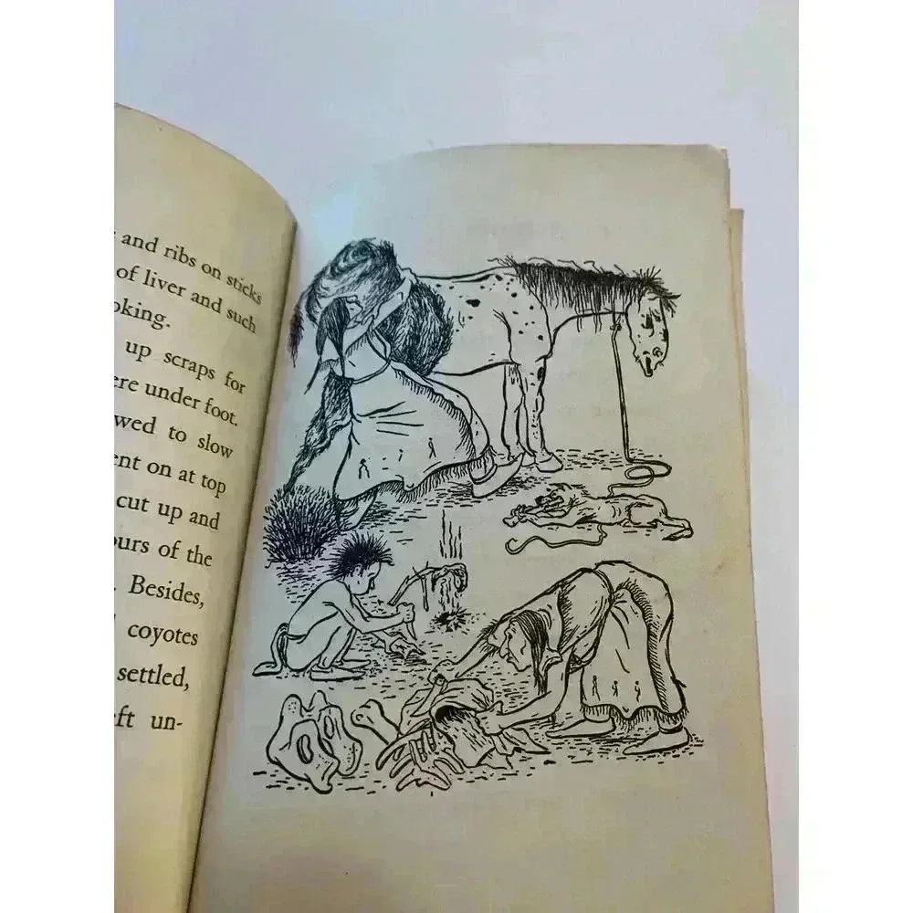 Vintage 1961 Buffalo Harvest Book First Cadmus Edition By Glen Rounds Special Ed
